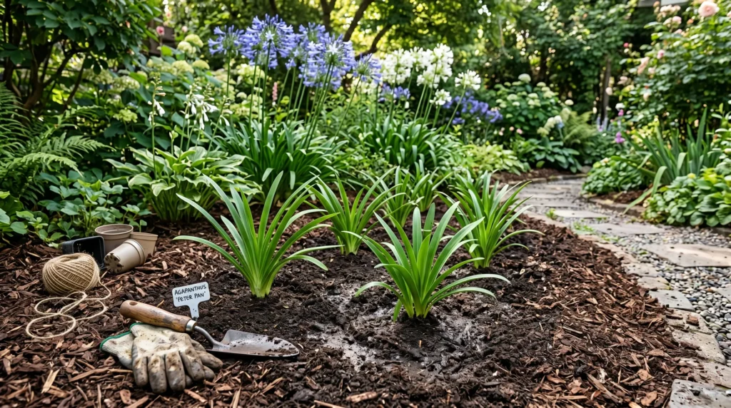 Planting Agapanthus Plants