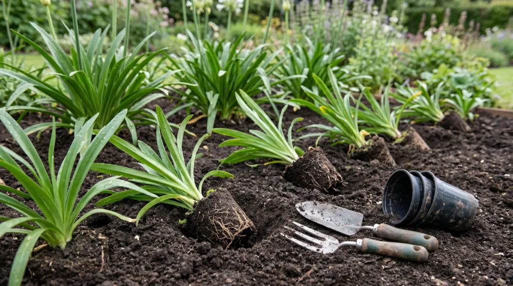 Planting Agapanthus Plants