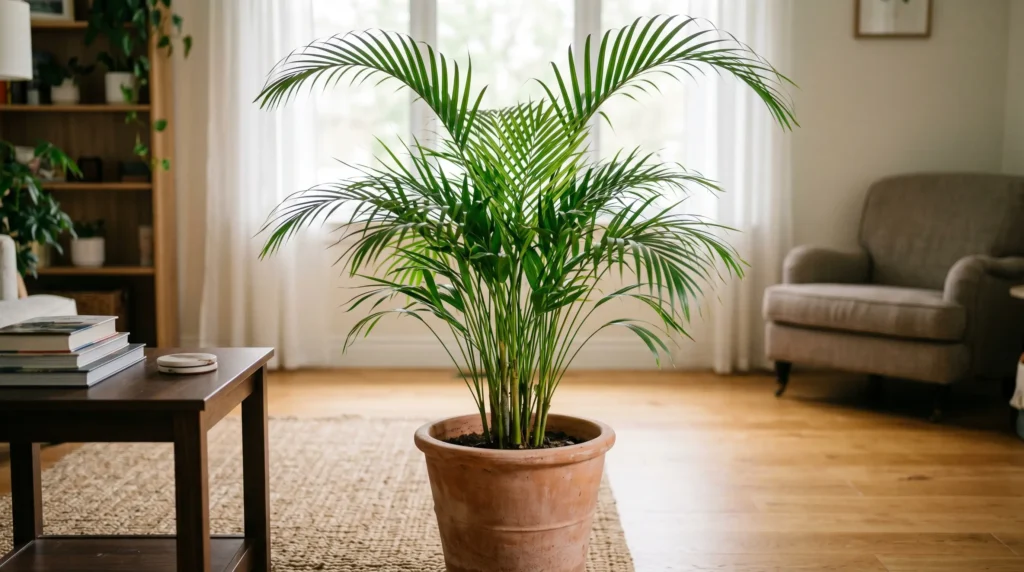 areca palm plant