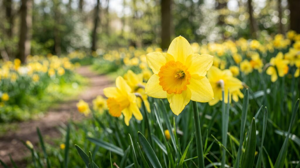 wild- daffodils