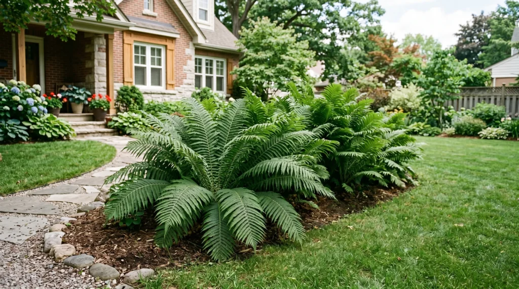 Fern plants