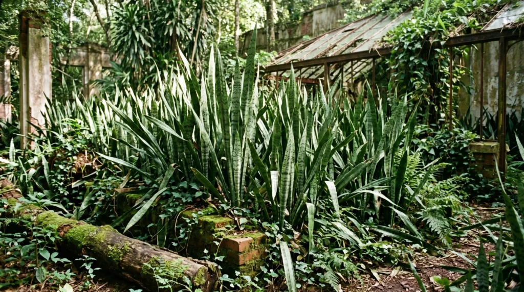 how big does snake plant get